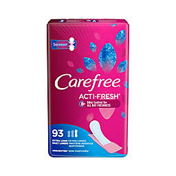 Carefree 93-Count Unscented Body Shape Extra Long Pantiliners