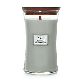 WoodWick® Lavender & Cedar 21.5 oz. Large Hourglass Candle