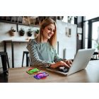 Alternate image 2 for Phunkee Tree Dual Wireless Charging Fruit Pads in Watermelon