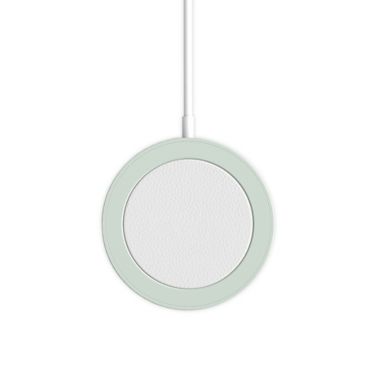 Magnetic Wireless Charging Pad in Mint. View a larger version of this product image.