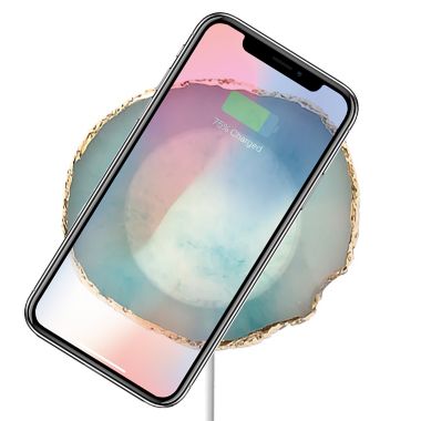 Agate Crystal Wireless Charging Pad. View a larger version of this product image.