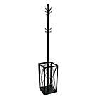 Alternate image 0 for Bee &amp; Willow&trade; Metal Coat Rack with Umbrella Stand in Black