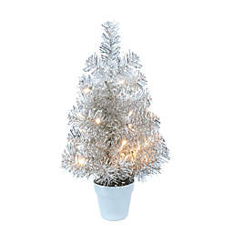 H for Happy™ 18-Inch Pre-Lit Artificial Tabletop Christmas Tree in Rose Gold
