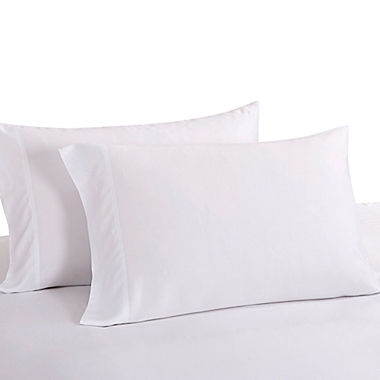Studio 3B&trade; 300-Thread-Count King Pillowcases in White (Set of 2). View a larger version of this product image.