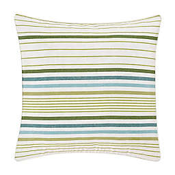 J. Queen New York™ Roxanne Square Throw Pillow in Surf