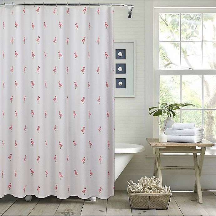 Flamingo Shower Curtain Bed Bath Beyond, Flamingo Shower Curtain