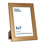 Alternate image 1 for Simply Essential&trade; Gallery 5-Inch x 7-Inch Wood Picture Frame in Bronze