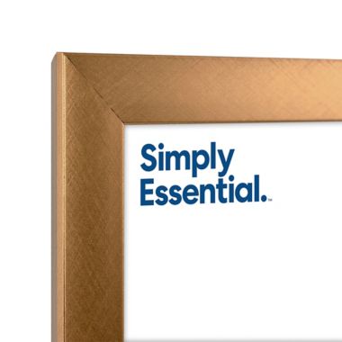 Simply Essential&trade; Gallery 5-Inch x 7-Inch Wood Picture Frame in Bronze. View a larger version of this product image.