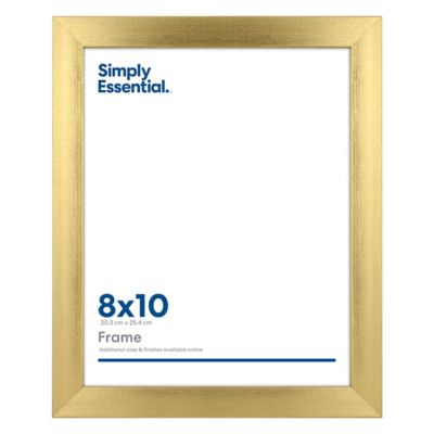 Simply Essential&trade; Gallery 8-Inch x 10-Inch Wood Picture Frame in Gold