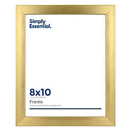 Simply Essential™ Gallery 8-Inch x 10-Inch Wood Picture Frame in Gold