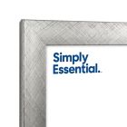 Alternate image 2 for Simply Essential&trade; Gallery 8-Inch x 10-Inch Wood Picture Frame in Pewter