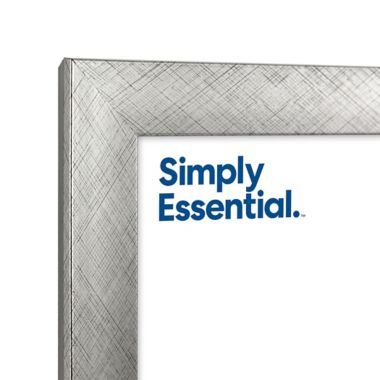Simply Essential&trade; Gallery 8-Inch x 10-Inch Wood Picture Frame in Pewter. View a larger version of this product image.