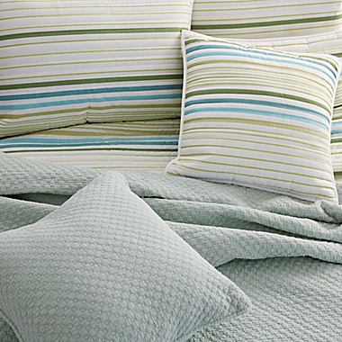 J. by J. Queen New York&trade; Emery 2-Piece Twin/Twin XL Quilt Set in Seafoam. View a larger version of this product image.