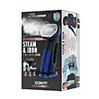 Alternate image 10 for Conair&reg; Turbo Extremesteam&trade; GS108 2-in-1 Steamer + Iron in Blue/Black