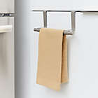 Alternate image 1 for Squared Away&trade; 9.25-Inch Over-the-Cabinet Towel Bar in Brushed Nickel