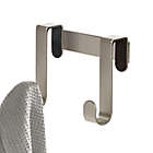 Alternate image 0 for Squared Away&trade; Steel Over-the-Cabinet Double Hook in Brushed Nickel