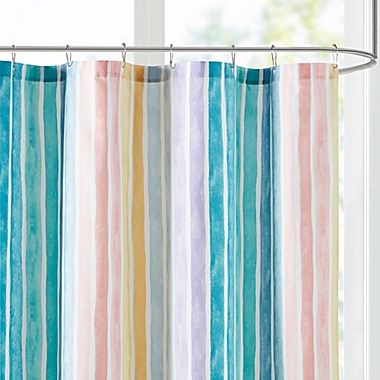 Marmalade&trade; 72-Inch x 72-Inch Stripe Multicolor Shower Curtain. View a larger version of this product image.