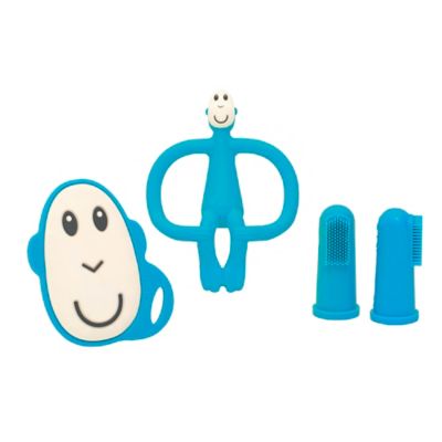 Matchstick Monkey&reg; Teething Starter Set in Blue