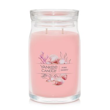 Yankee Candle&reg; Pink Sands&trade; Signature Collection 2-Wick 20 oz. Large Jar Candle. View a larger version of this product image.