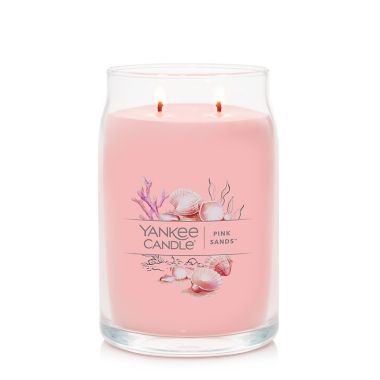 Yankee Candle&reg; Pink Sands&trade; Signature Collection 2-Wick 20 oz. Large Jar Candle. View a larger version of this product image.