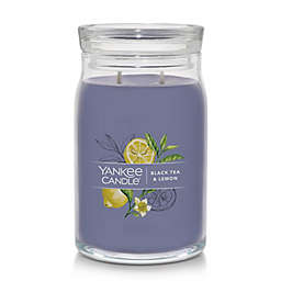 Yankee Candle® Black Tea & Lemon Signature Collection 2-Wick 20 oz. Jar Candle