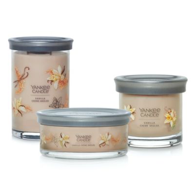 Yankee Candle&reg; Vanilla Cr&egrave;me Brul&eacute;e Signature Collection Candle Collection