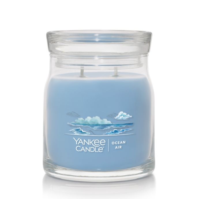 Yankee Candle® Ocean Air Signature Collection 13 oz. Small Candle | Bed ...