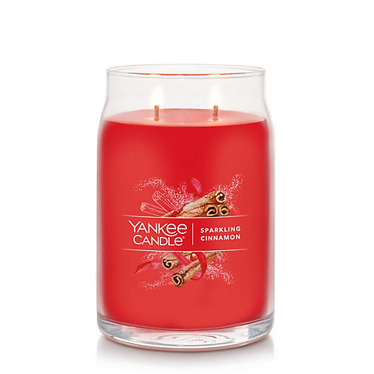 Alternate image 1 for Yankee Candle® Sparkling Cinnamon 20 oz. 2-Wick Tumbler Candle