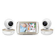 Motorola&reg; VM50G-2 5-Inch Video Baby Monitor with 2 Cameras in White
