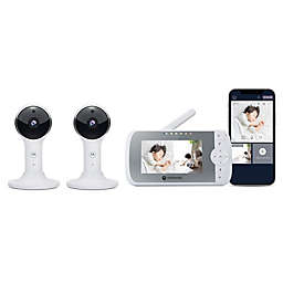 Motorola® VM64 Connect 4.3" WiFi Video Baby Monitor with 2 Cameras