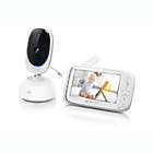 Alternate image 1 for Motorola&reg; VM75 5-Inch Video Baby Monitor with Remote Pan Scan in White