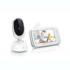 Alternate image 2 for Motorola&reg; VM75 5-Inch Video Baby Monitor with Remote Pan Scan in White
