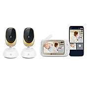 Motorola&reg; VM85-2 Connect 5-Inch HD WiFi Video Baby with 2 Cameras in White