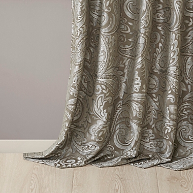Aubrey 95-Inch Window Curtain Panel in Blue (Single). View a larger version of this product image.