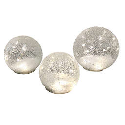 Bee & Willow™ 3-Piece LED Decorative Glass Sphere Set