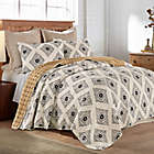 Alternate image 2 for Oden 2-Piece Reversible Twin Quilt Set in Grey/Yellow
