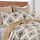 Alternate image 3 for Oden 2-Piece Reversible Twin Quilt Set in Grey/Yellow