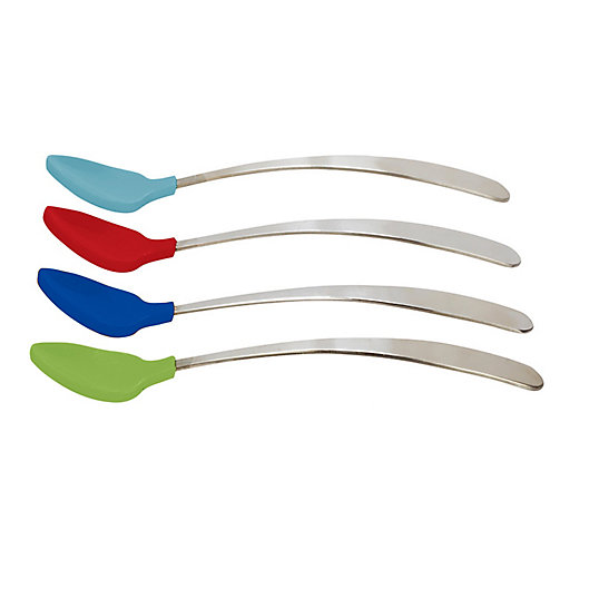 Alternate image 1 for First Essentials by NUK® 4-Pack Soft-Bite Spoons
