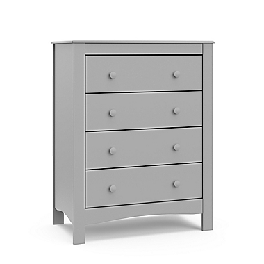 Graco&reg; Noah 4-Drawer Chest in Pebble Grey. View a larger version of this product image.