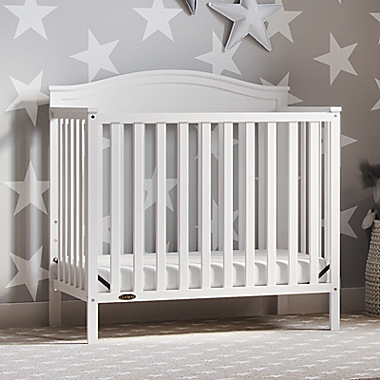 Graco&trade; Stella 4-in-1 Convertible Mini Crib with Mattress. View a larger version of this product image.