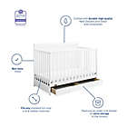 Alternate image 4 for Graco&reg; Asheville 4-in-1 Convertible Crib with Drawer in White