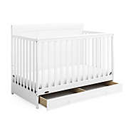 Graco&reg; Asheville 4-in-1 Convertible Crib with Drawer in White