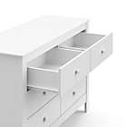 Alternate image 9 for Graco&reg; Noah 6-Drawer Double Dresser in White