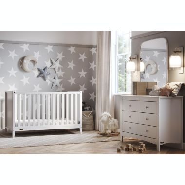 Graco&reg; Noah 6-Drawer Double Dresser in White. View a larger version of this product image.