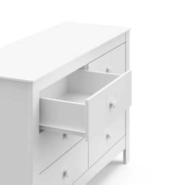 Graco&reg; Noah 6-Drawer Double Dresser in White. View a larger version of this product image.