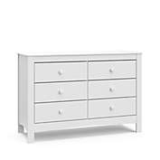 Graco&reg; Noah 6-Drawer Double Dresser in White
