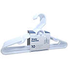 Alternate image 0 for Simply Essential&trade; Attachable Hangers in White (Set of 10)
