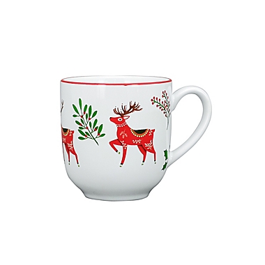 Spruce Tree Mugs Set of 2 NWT Christmas Winter Pier 1 SOLD OUT! 