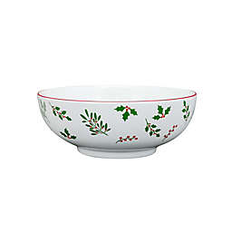 Bee & Willow™ Christmas Serving Bowl in White/Red