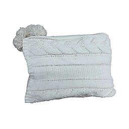 Bee & Willow™ Chenille Cable Knit Throw Blanket in Ivory